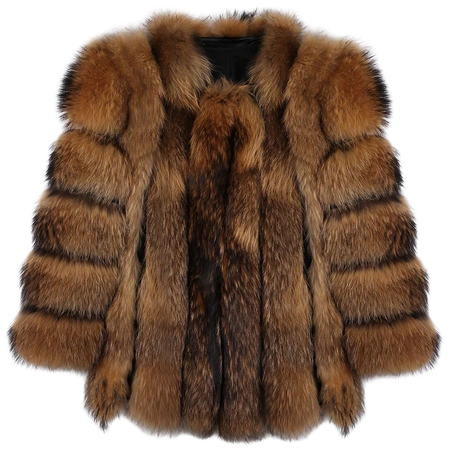 raccoon fur coat - Furocity Furs
