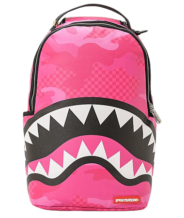 Sprayground Anime Camo Pink Backpack | Zumiez