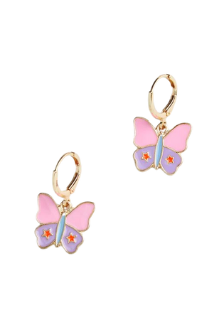Butterflies in the Sky Dangle Earrings | ModCloth