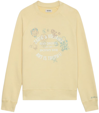 Upper Insignia Sweatshirt sweatshirt yellow women | Zadig&Voltaire