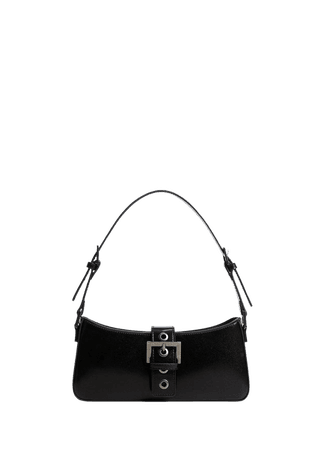 Short buckle handle bag - Women | Mango USA