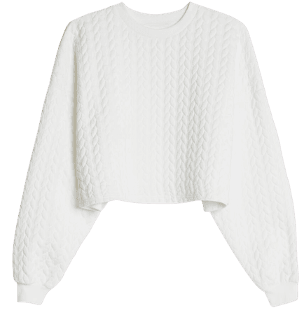 Cropped sweater - Sweaters and Cardigans - Woman | Bershka