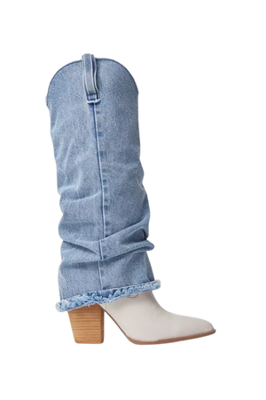 Steve Madden Lassy Foldover Cowboy Boot | Urban Outfitters