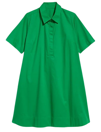 Short-Sleeve Mini Shirt Dress | Old Navy