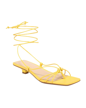 Veronica Beard Foley Leather Ankle-Wrap Thong Sandals | Neiman Marcus