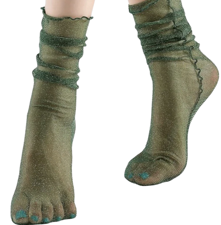 green sheet socks - sock season