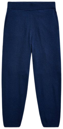 Cashmere Cropped Tapered Pant
