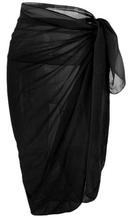 black sarong