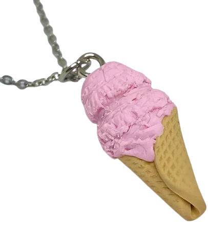 strawberry ice cream necklace - Google Shopping