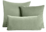 sage green pillow