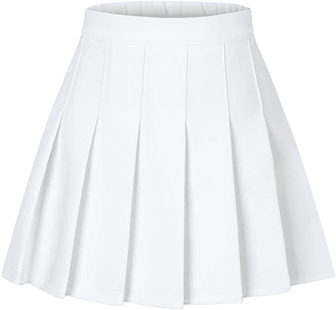 Amazon.com: SANGTREE Toddler Little & Big Girls' Short Solid Plain Pleated School Uniform Cosplay Costume Skirt, White, 6-7 Years/Height 51.2" = Tag 130: Clothing
