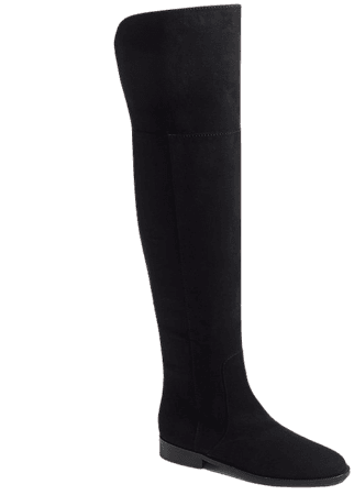 J.Crew Factory: Over-the-knee Microsuede Boots For Women