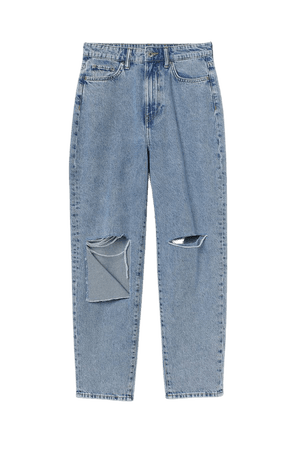 Mom High Ankle Jeans - Denim blue - Ladies | H&M US