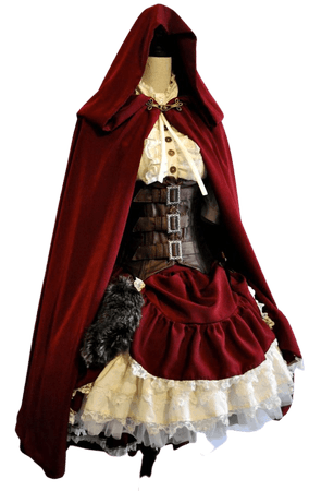 red riding hood lolita steampunk - Google Search