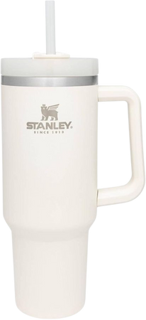 Amazon.com | STANLEY Big Grip Travel Quencher Cream, 1 EA: Tumblers & Water Glasses