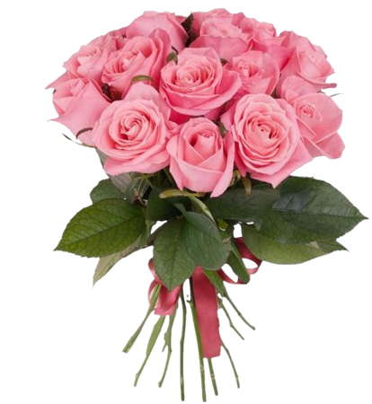 Bouquet of pink roses - Italian Flora