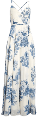 Lulus Floral Print Wrap Dress | Nordstrom