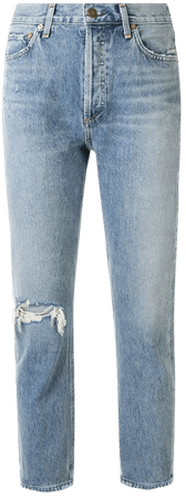 AGOLDE Riley high-rise Cropped Jeans - Farfetch