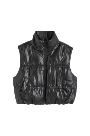 Puffer Vest - Black - Ladies | H&M US