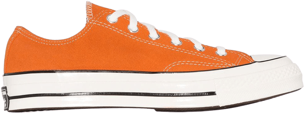 Converse Orange Chuck 70 Suede Low Top Sneakers Ss20 | Farfetch.com