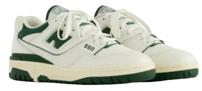 sneaker green and white