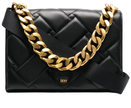 DKNY Quilted Leather Shoulder Bag - Farfetch