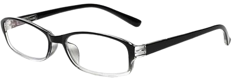 Amazon Black/Clear Bayonetta Glasses