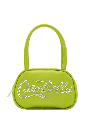Super Amini Bella Satin Top Handle Bag By Amina Muaddi | Moda Operandi