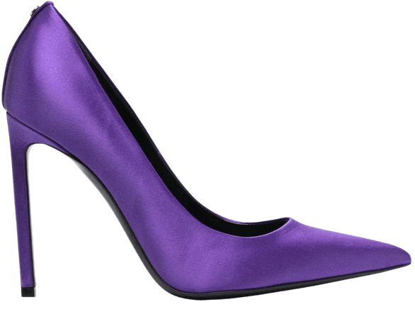Shop purple TOM FORD 100mm pointed toe pumps with Express Delivery - Farfetch