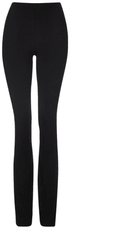 Skinny Ribbed Flare Pants | Topshop