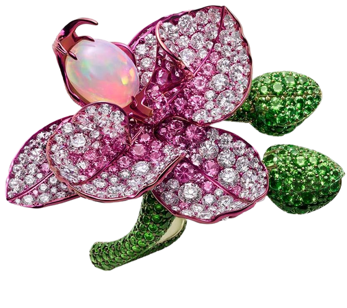 Chopard, Orchid brooch
