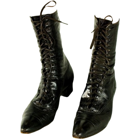 Black Vintage Boots