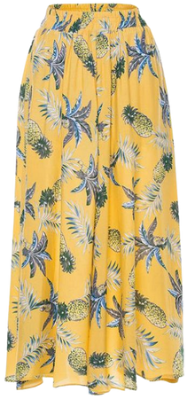 Bohemia Beach Skirt Yellow