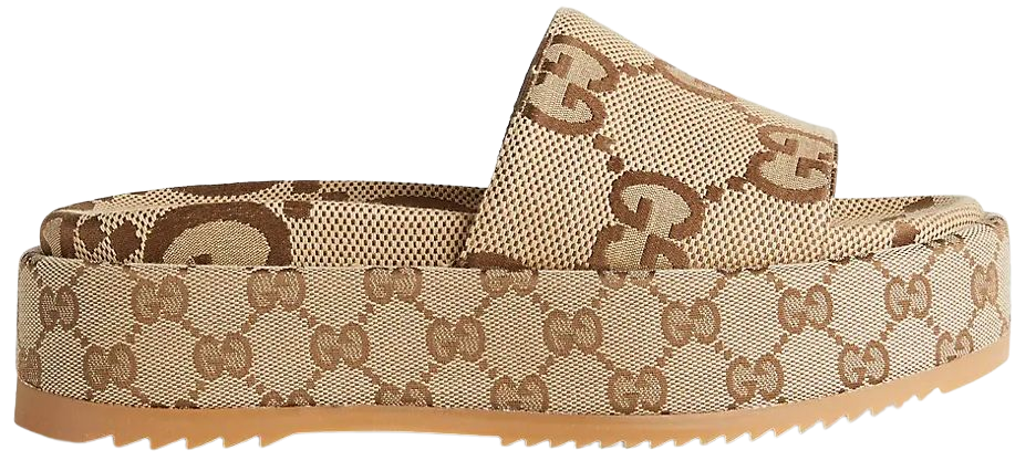Shop Gucci Angelina Maxi GG Slide Sandals | Saks Fifth Avenue