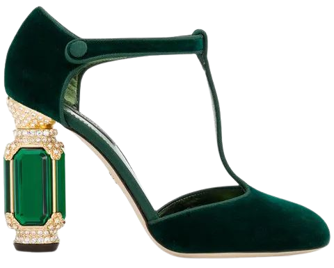 Dolce & Gabbana Crystal Embellished Pumps - Farfetch