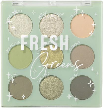 Fresh Greens Pressed Powder Palette | ColourPop
