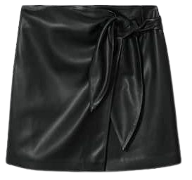 Faux-leather skirt - Women | Mango USA