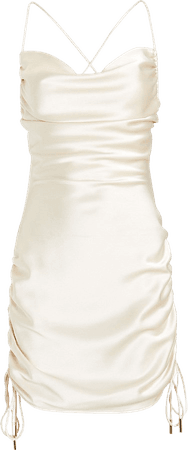 Significant Other | Dusk Ruched Mini Slip Dress | INTERMIX®