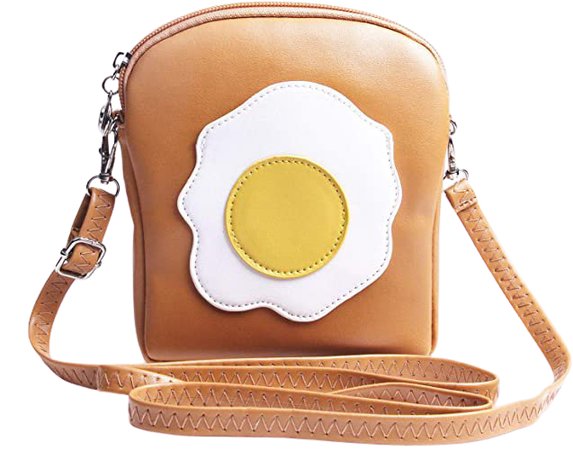 SUKUTU Girls Cupcake Popcorn Egg PU Leather Crossbody Bag Shoulder Bag Small Purse and Cell Phone Bag: Handbags: Amazon.com