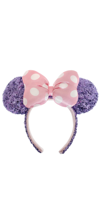 pink & purple Minnie ears