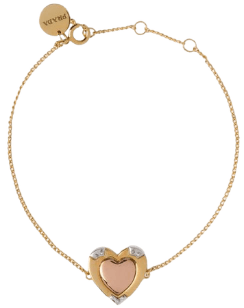 Prada Heart Necklace