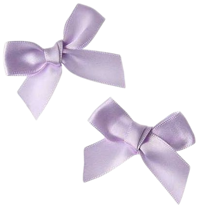 purple bows