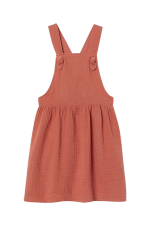 Overall Dress - Rust orange - Kids | H&M US