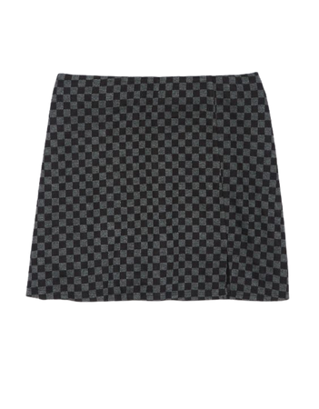 AE It Knit Checkered Mini Skort