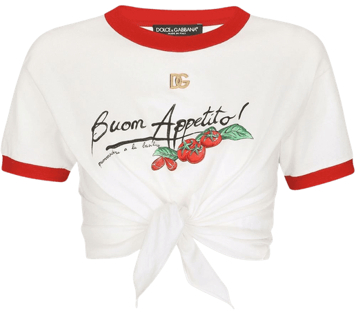 Dolce & Gabbana slogan-print short-sleeve T-shirt - Farfetch