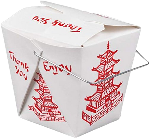 Amazon.com: Pack of 15 Chinese Take Out Boxes PAGODA 16 oz / Pint Size Party Favor and Food Pail: Gateway
