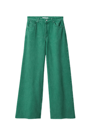 Colour-washed wideleg jeans - Women | Mango USA