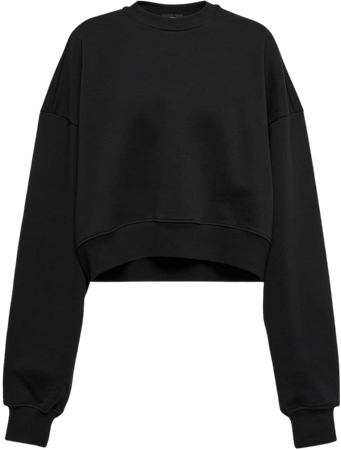 Wardrobe.NYC - x Hailey Bieber HB cotton fleece sweatshirt