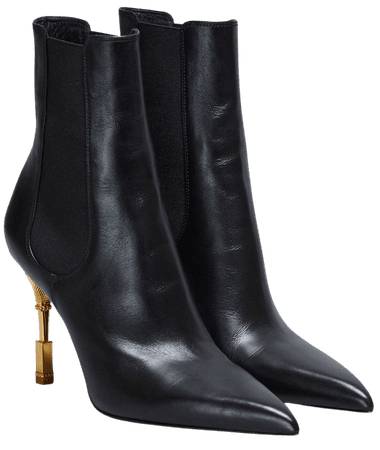 Balmain sculpted heel Chelsea boots