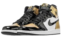 gold and black sneakers nike